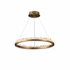 WOMO Rock Crystal Circular Led Chandelier-WM2715 thumbnail
