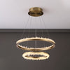 WOMO Rock Crystal Circular Led Chandelier-WM2715 thumbnail