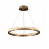 WOMO Rock Crystal Circular Led Chandelier-WM2715 thumbnail