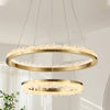 WOMO Rock Crystal Circular Led Chandelier-WM2715 thumbnail
