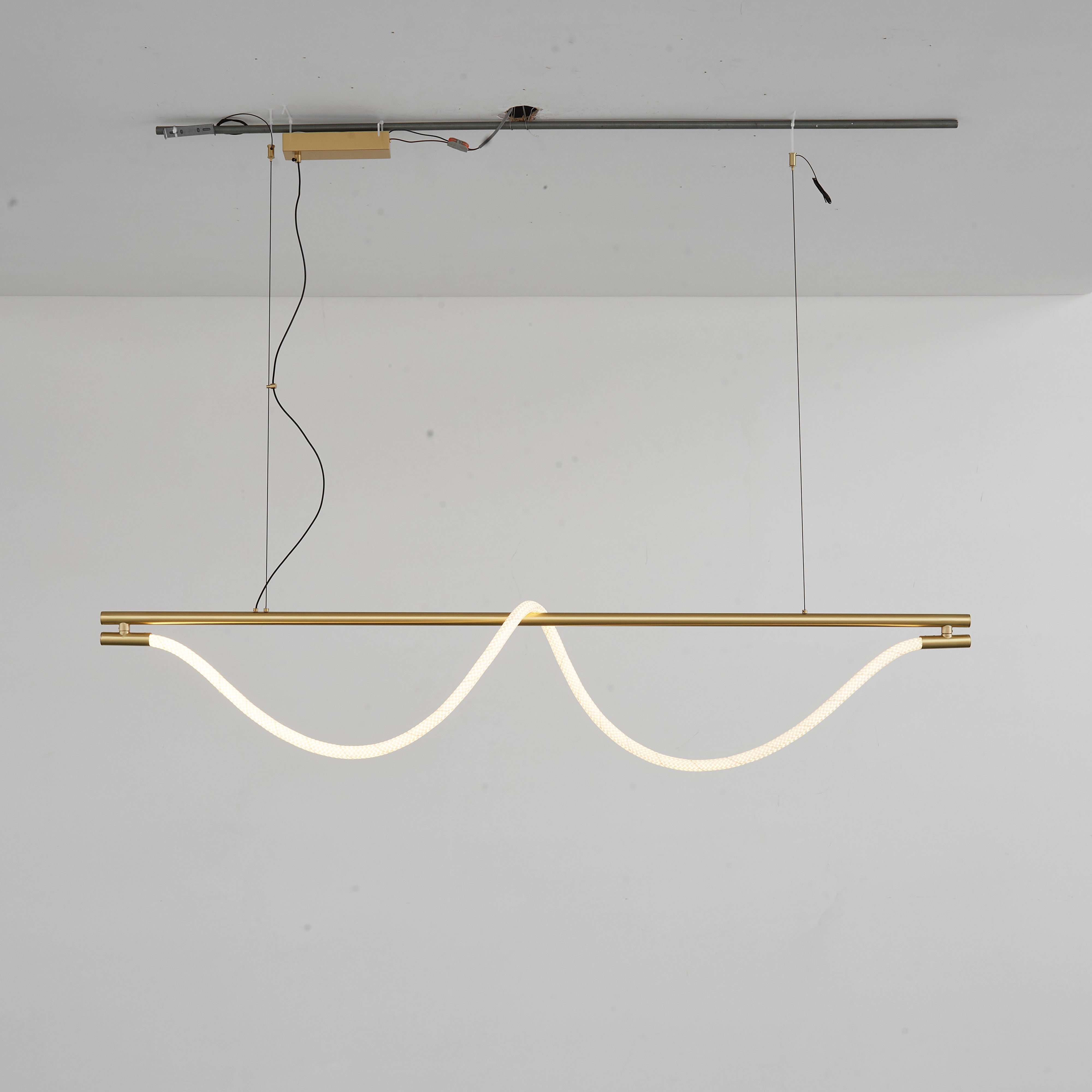 WOMO Rope Led Linear Chandelier-WM2742