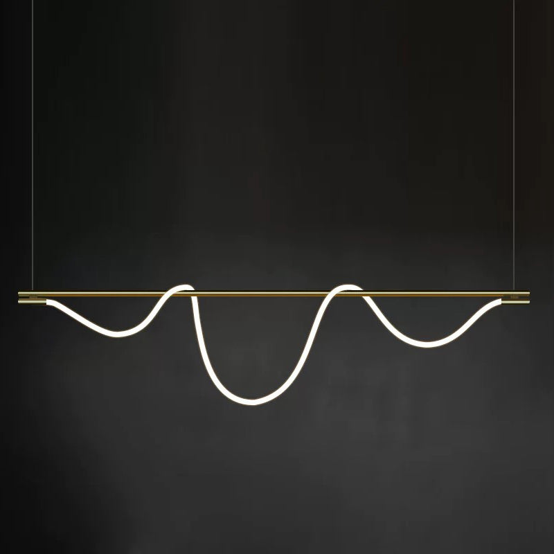 WOMO Rope Led Linear Chandelier-WM2742