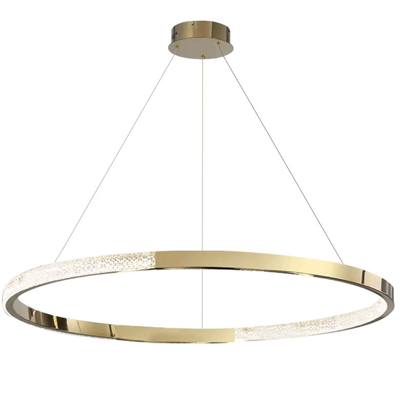 WOMO Gold Ring Led Chandelier-WM2795