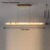 WOMO Linear Alabaster Chandelier-WM2833 thumbnail