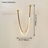 WOMO Ribbon Leather Chandelier-WM2908 thumbnail