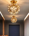 WOMO Tiffany Floral Ceiling Light-WM1128 thumbnail
