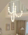 WOMO Pearl Brass Globe Chandelier-WM2102e thumbnail