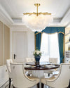 WOMO Tiered Textured Glass Cloud Chandelier-WM2005 thumbnail