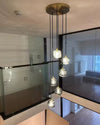 WOMO Waterfall Glass Pendant Chandelier-WM2111b thumbnail