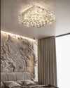 WOMO Square Crystal Flush Mount Ceiling Light-WM1130 thumbnail