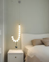 WOMO Pearl Brass Globe Chandelier-WM2102e thumbnail