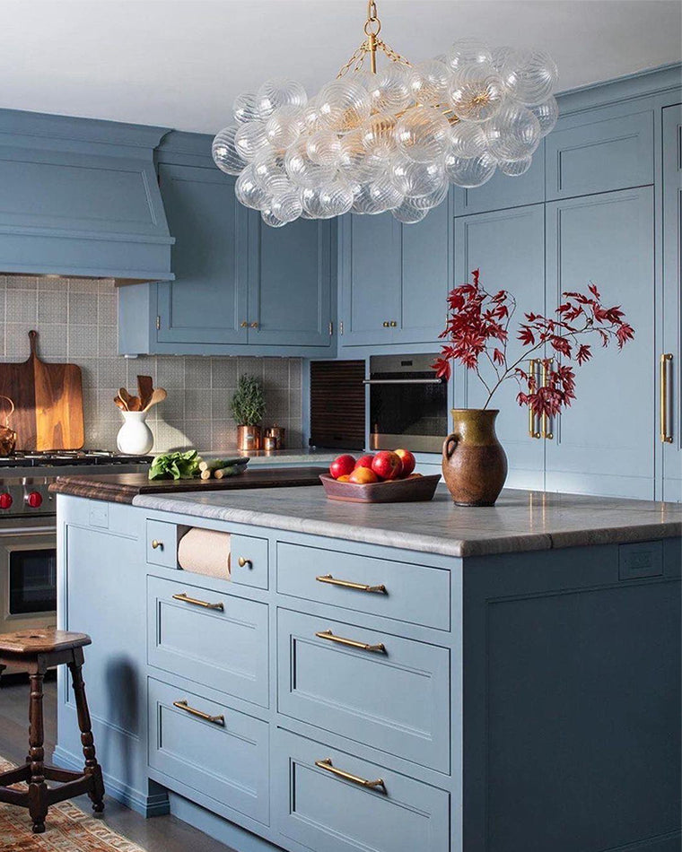 WOMO Textured Glass Bubble Chandelier-WM2180
