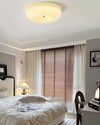 WOMO Round Milk Glass Flush Mount Ceiling Light-WM1134 thumbnail