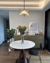 WOMO Japandi Linen Chandelier-WM2817 thumbnail