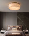 WOMO Drum Alabaster Flush Mount Ceiling Light-WM1143 thumbnail