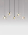 WOMO Colored Glass Multi Pendant Chandelier-WM2111a thumbnail