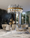 WOMO Round Crystal Chandelier-WM2485a thumbnail