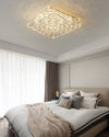 WOMO Square Crystal Flush Mount Ceiling Light-WM1130 thumbnail