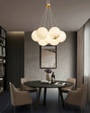 WOMO Cluster Globe Alabaster Pendant Chandelier-WM2865 thumbnail