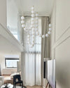 WOMO Pearl Brass Globe Chandelier-WM2102e thumbnail