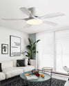 WOMO 5 Blade Modern Ceiling Fan Lamp-WM5126 thumbnail