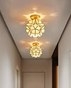 WOMO Tiffany Floral Ceiling Light-WM1128 thumbnail