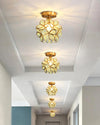 WOMO Tiffany Floral Ceiling Light-WM1128 thumbnail