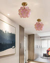 WOMO Tiffany Floral Ceiling Light-WM1128 thumbnail