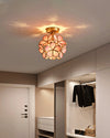 WOMO Tiffany Floral Ceiling Light-WM1128 thumbnail