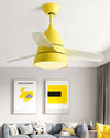 WOMO 3 Blade Tapered Ceiling Fan Lamp-WM5099 thumbnail