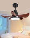 WOMO Small Modern Farmhouse Ceiling Fan Lamp-WM5044 thumbnail