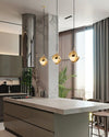 WOMO Adjustable Glass Globe Pendant Light-WM2563 thumbnail