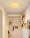 WOMO Round Milk Glass Flush Mount Ceiling Light-WM1134 thumbnail