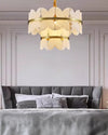 WOMO Butterfly Tiered Alabaster Chandelier-WM2851 thumbnail