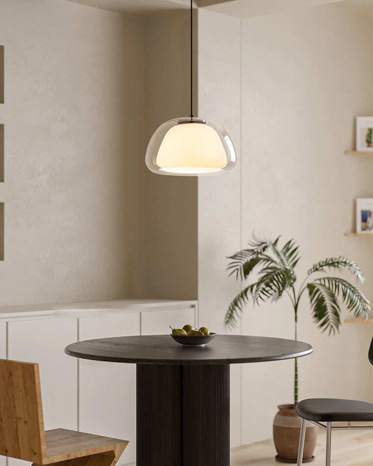 WOMO Glass Dome Pendant Light-WM2537