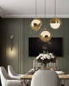 WOMO Adjustable Glass Globe Pendant Light-WM2563 thumbnail