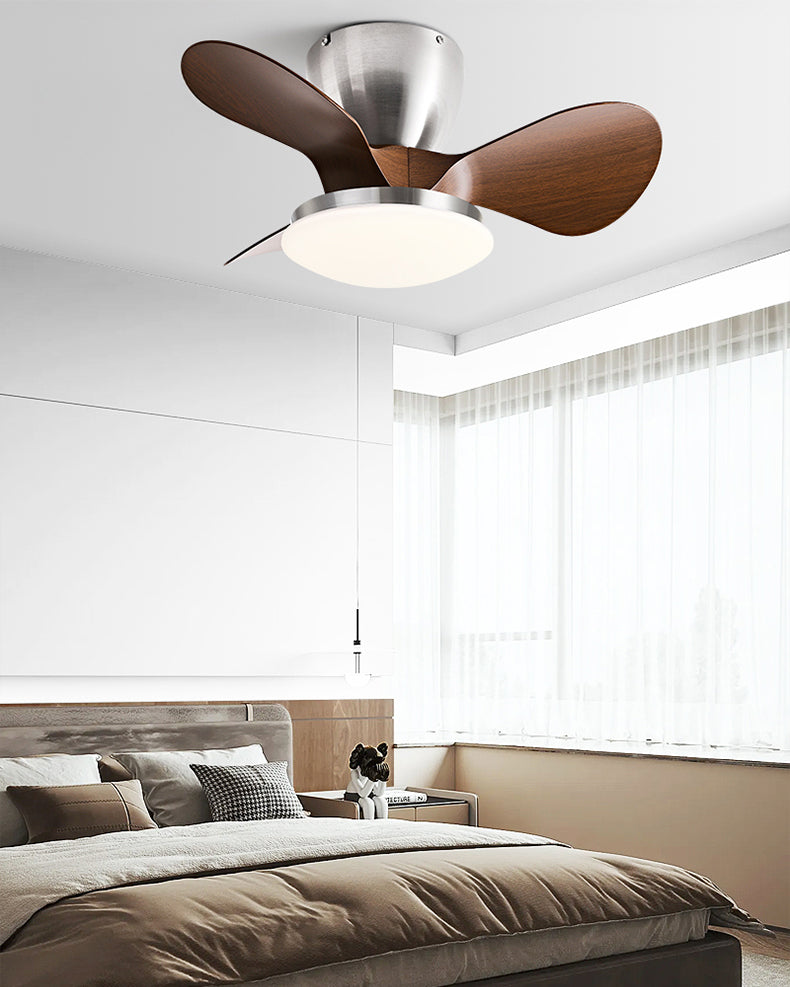 WOMO 24 Inch Small Low Profile Ceiling Fan Lamp - WM5159