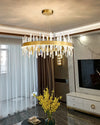 WOMO Round Crystal Chandelier-WM2485a thumbnail