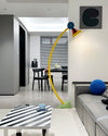 WOMO Multicolour Arc Floor Lamp-WM7104 thumbnail