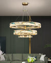 WOMO Enamel Tiered Round Chandelier-WM2336 thumbnail
