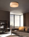 WOMO Drum Alabaster Flush Mount Ceiling Light-WM1143 thumbnail