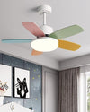 WOMO 5 Blade Scandi Ceiling Fan Lamp-WM5089 thumbnail
