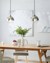 WOMO Coloured Glass Globe Pendant Light-WM2500 thumbnail