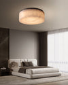 WOMO Drum Alabaster Flush Mount Ceiling Light-WM1143 thumbnail