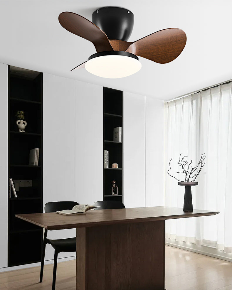 WOMO 24 Inch Small Low Profile Ceiling Fan Lamp - WM5159