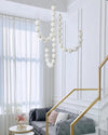 WOMO Pearl Brass Globe Chandelier-WM2102e thumbnail