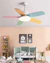WOMO 5 Blade Scandi Ceiling Fan Lamp-WM5089 thumbnail