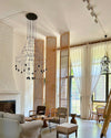 WOMO Wire Tiered Sculptural Chandelier-WM2066 thumbnail