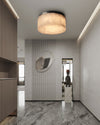 WOMO Drum Alabaster Flush Mount Ceiling Light-WM1143 thumbnail
