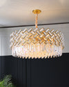 WOMO Shield Crystal Round Chandelier-WM2190 thumbnail